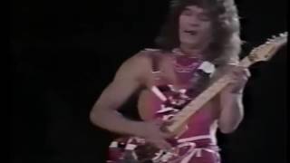 EDDIE VAN HALEN  Guitar Solo Live at US Festival 83 [upl. by Arlinda]