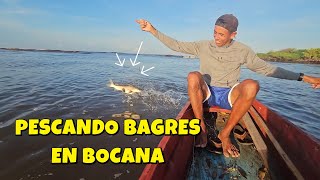 Pesca de bagres en la bocana [upl. by Ennoira412]