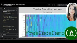 Visualize Data with a Heat Map  D3js  FreeCodeCamp [upl. by Westbrook344]