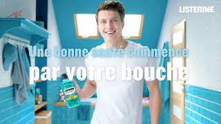 Listerine Cool Mint RinceBouche Aux Huiles Essentielles Goût Menthe Intense  Publicité téléTV [upl. by Aelahc]