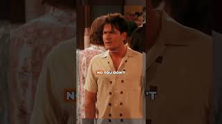 You Dont Know How It Is funny twoandahalfmen shorts sitcom [upl. by Ahsimin]