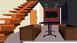 3D house in AutoCAD from scratch  Part 2 of 3 [upl. by Ratna]