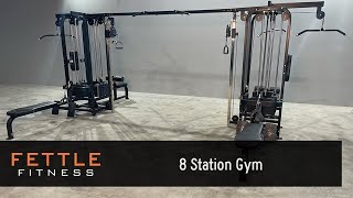 23484  Fettle Fitness 8 Station Gym [upl. by Rma]