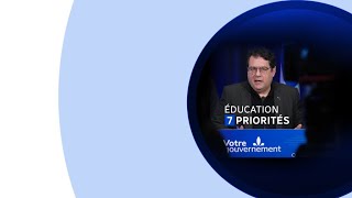 Entrevue avec Bernard Drainville ministre de lÃ‰ducation [upl. by Ykceb]