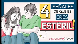 4 SEÑALES de que eres ESTÉRIL Hombres y mujeres 😔⛔️  Infertilidad [upl. by Hultgren956]