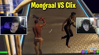 Mongraal VS Clix 1v1 Buildfights [upl. by Waldack]