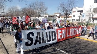 Paro activo y total en el Hospital Garrahan contra los salarios de miseria [upl. by Anoved617]