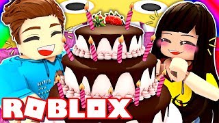 Make Lastic A Birthday Cake and Slide To Get Eaten Roblox [upl. by Ricki]