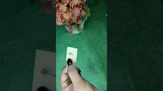 DIY ❤️ nose pin diy nath nose pin😱latest jewelleryyoutubeshortsshortsdiyhandmadeweddiing [upl. by Osbourn]