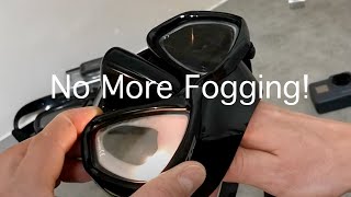 How To Stop Dive Mask Fogging Easy [upl. by Willman]