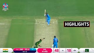 India vs Pakistan T20 World Cup 2022 Highlights  Full Match Highlight [upl. by Llerruj99]