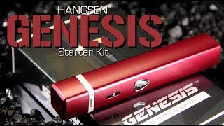 GENESIS AIO Starter Kit by HANGSEN ALL IN ONE VAPE KIT REVIEW [upl. by Ringo]