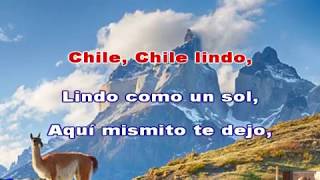 CHILE LINDO  Huasos Quincheros  Karaoke [upl. by Snowber]