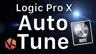 Logic Pro X Autotune Tutorial [upl. by Annayr215]