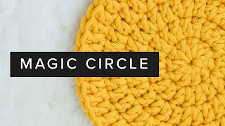 How To Crochet The Magic Circle Magic Loop  Easy Tutorial by Crochet and Tea [upl. by Aber460]