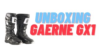 Gaerne GX1 Boots  Unboxing [upl. by Enneles]