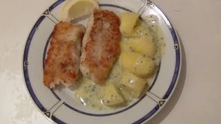 Dorschfilet Fischfilet braten zu 999 Grätenfrei  Rezept in HD [upl. by Adnyleb]