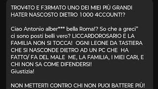 Liccardo Rosario espone il nome è cognome del suo più grande Hater che cosa ne penso [upl. by Horlacher]