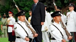 Chris Patten  Governors Final Tour of Government House HONG KONG [upl. by Norag]