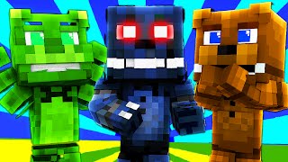 FNAF World  NIGHTMARE BONNIE Minecraft Roleplay Night 4 [upl. by Yerahcaz26]