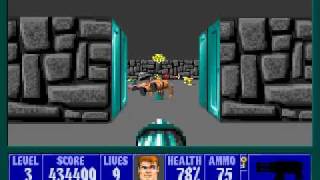 Wolfenstein 3D  Episode 1  Level 3 [upl. by Sneve]