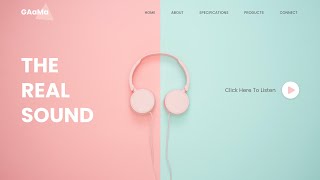 How To Make A Music Website Using HTML CSS JavaScript  Add Music In HTML Website [upl. by Inanuah475]