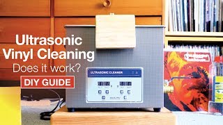 Ultrasonic Vinyl Cleaning Process A DIY GUIDE [upl. by Ttesil]