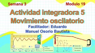 Módulo 19 semana 3 actividad 5 Movimientos oscilatorios 2021 [upl. by Glassman]