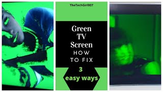 How to fix green screen on Samsung smart TV [upl. by Nwahsuq670]