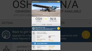 Ford 4ate Tri motorUSA 🇺🇸oldflightradar24unitedstatesflightoldaviationfordflightradarreels [upl. by Corotto]