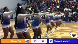 East St Louis Cheerleaders Fight Vashon 2019 [upl. by Elboa718]