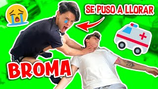 HAGO LLORAR A MI AMIGO con esta BROMA PESADA 😱 [upl. by Cirillo]