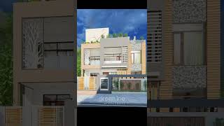 2100 sqft House Design shorts [upl. by Dhu]