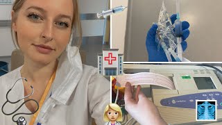 Hemşirelik Hastane Staj Vlog 2 👩🏼‍⚕️🏥 kan şekeri ölçümü manuel tansiyon ölçümü [upl. by Viviyan83]