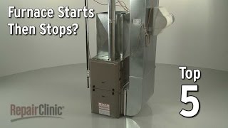 Furnace Starts Then Stops — Furnace Troubleshooting [upl. by Mcfarland]