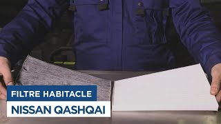 Changer le Filtre Habitacle sur Nissan Qashqai [upl. by Ennazzus]