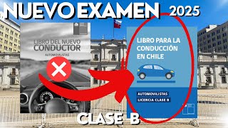 2025 ✅ EXAMEN TEÓRICO DE CONDUCIR CLASE B  Nuevo examen Teórico de la Licencia clase B en CHILE [upl. by Leis]