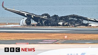 Japan Airlines Airbus to assist investigation into jet crash  BBC News [upl. by Leay]