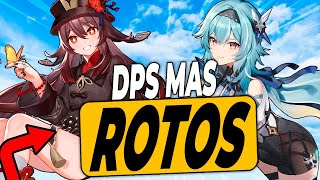 8 DPS MAS ROTOS de Genshin Impact [upl. by Odelinda]