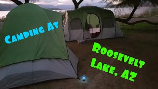 Overnight Camping at Roosevelt Lake [upl. by Torey]