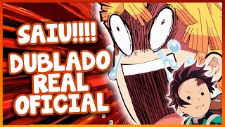 SAIU DEMON SLAYER DUBLADO NA FUNIMATION [upl. by Akived]