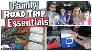 ROAD TRIP ESSENTIALS  Road Trip Survival HACKS for MOMS  Traveling with kids [upl. by Nahgen394]