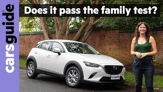 Is this small SUV big enough for a family Mazda CX3 2022 Maxx Sport 2WD review  4K [upl. by Olen]