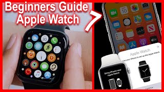 How To Use The Apple Watch Series 7  Beginners Guide Tutorial [upl. by Ritchie]