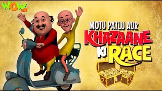 MOTU PATLU movies for KIDS  Khazane Ki Race  Full Movie  Wow Kidz [upl. by Eselahc87]