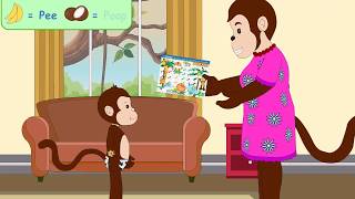 Potty Training  Potty Monkey Gets A New Watch [upl. by Noble]