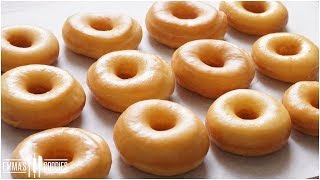 Melt In Your Mouth Glazed Donuts Recipe  How to make the BEST Yeast Donuts   Homemade Donuts [upl. by Sisile]