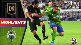 LAFC 13 Seattle Sounders  Sounders End Vela amp LAFCs Historic Season  HIGHLIGHTS [upl. by Ecyrb491]