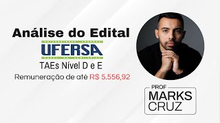 Novo concurso para a UFERSA 2024  TAE nível D e E [upl. by Romine]