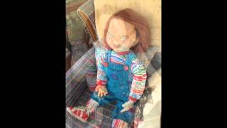 Lifesize good guy chucky doll handmade curse of chucky [upl. by Lamar]